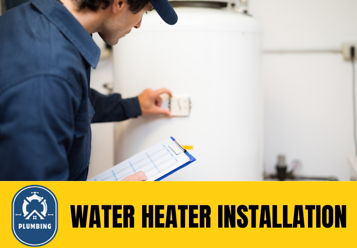 water heater installation Dewsbury